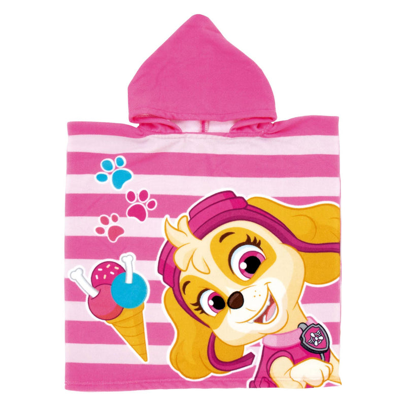 Load image into Gallery viewer, Paw patrol poncho roze
