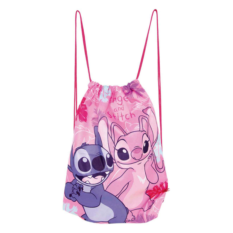 Load image into Gallery viewer, Gymtas angel en stitch
