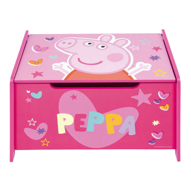 Peppa pig houten speelgoedkist