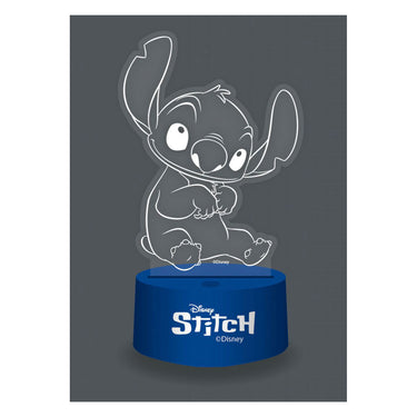 3d lamp met afstandbediening stitch