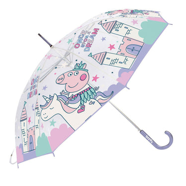 Peppa pig transparante paraplu