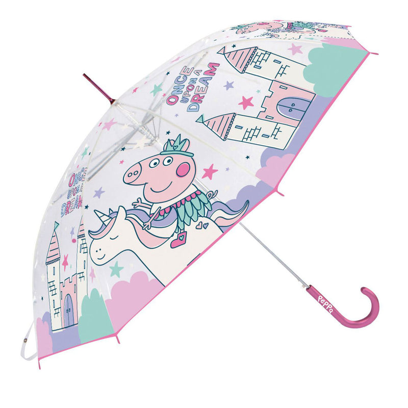 Afbeelding laden in galerijviewer, Peppa pig transparante paraplu

