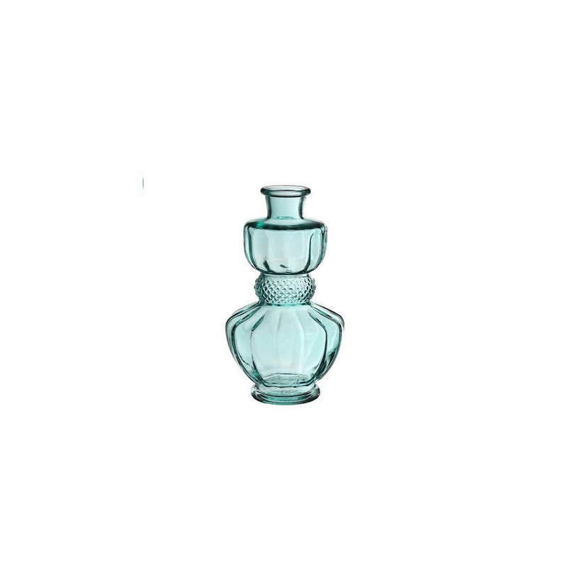 Load image into Gallery viewer, Ideas 4 seasons bellagio vaas glas ã˜8,5xh15cm licht blauw
