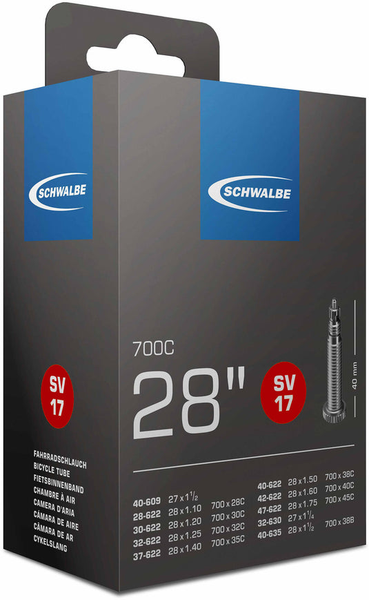 Schwalbe binnenband tube #17 28 47-622 635 sv40 autom
