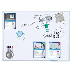 Whiteboard franken staal 150 x 100 mm wit