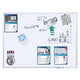 Whiteboard franken x-tra! line staal 150 x 100 mm