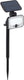 Brilliant joplin - buitenlamp - led 7w - solar - 1100 lm - 4100k - sensor - ip54 - afstandsbediening - zwart