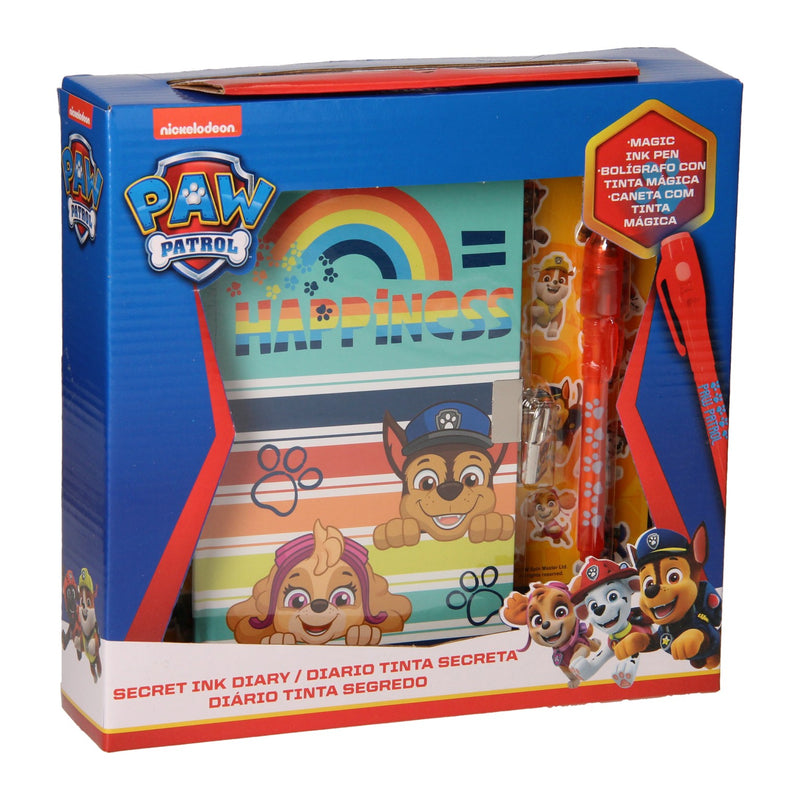 Load image into Gallery viewer, Kids licensing dagboek met stickers en geheimschrift pen - paw patrol
