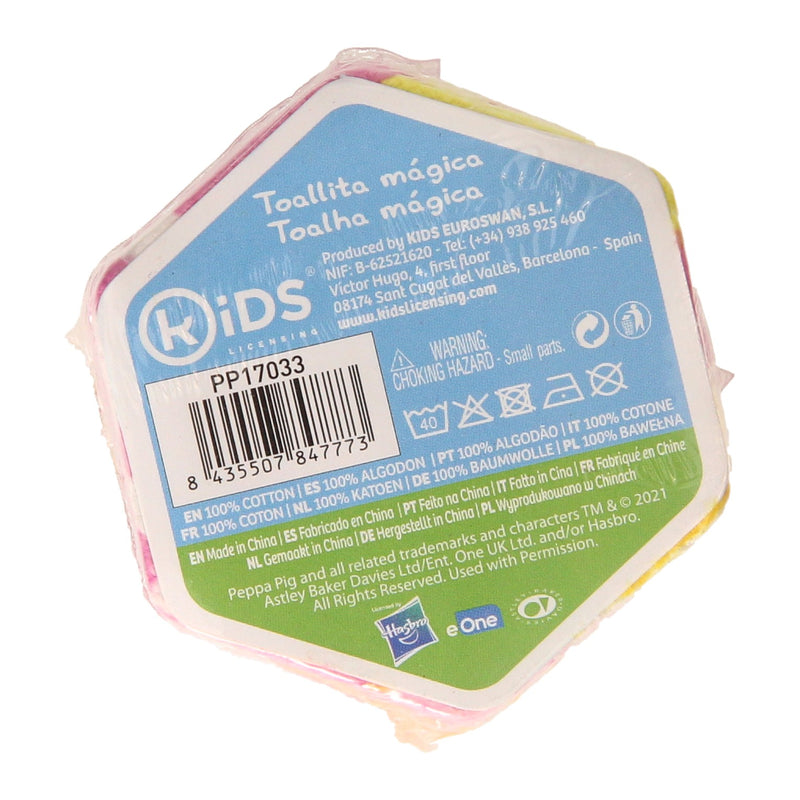 Load image into Gallery viewer, Kids Licensing Magische Handdoek Peppa Pig, 30x30cm
