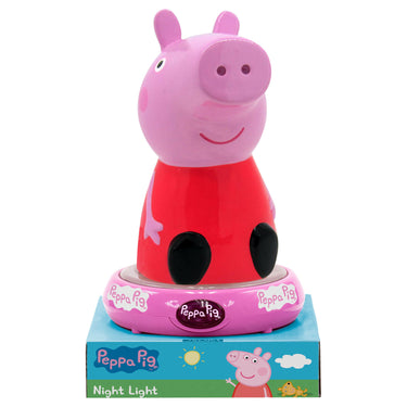 Kids licensing peppa pig 3d nachtlamp