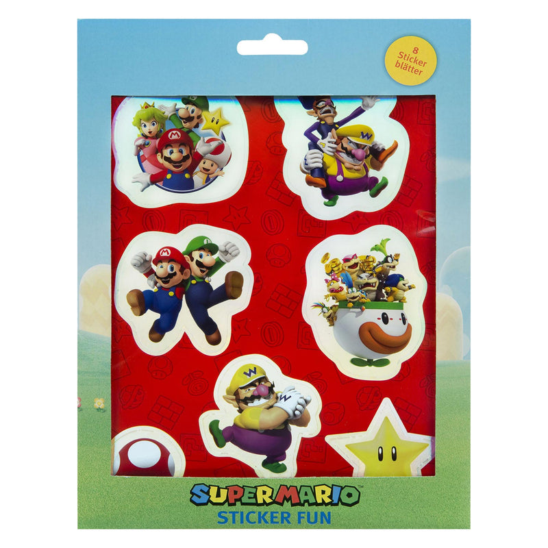 Load image into Gallery viewer, Merkloos sans marque super mario stickers
