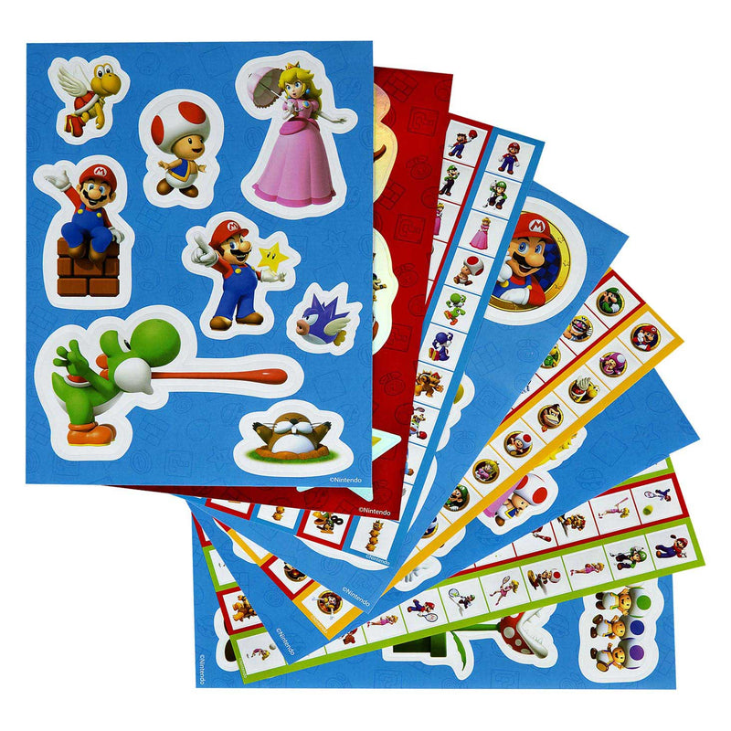 Load image into Gallery viewer, Kids licensing super mario sticker set
