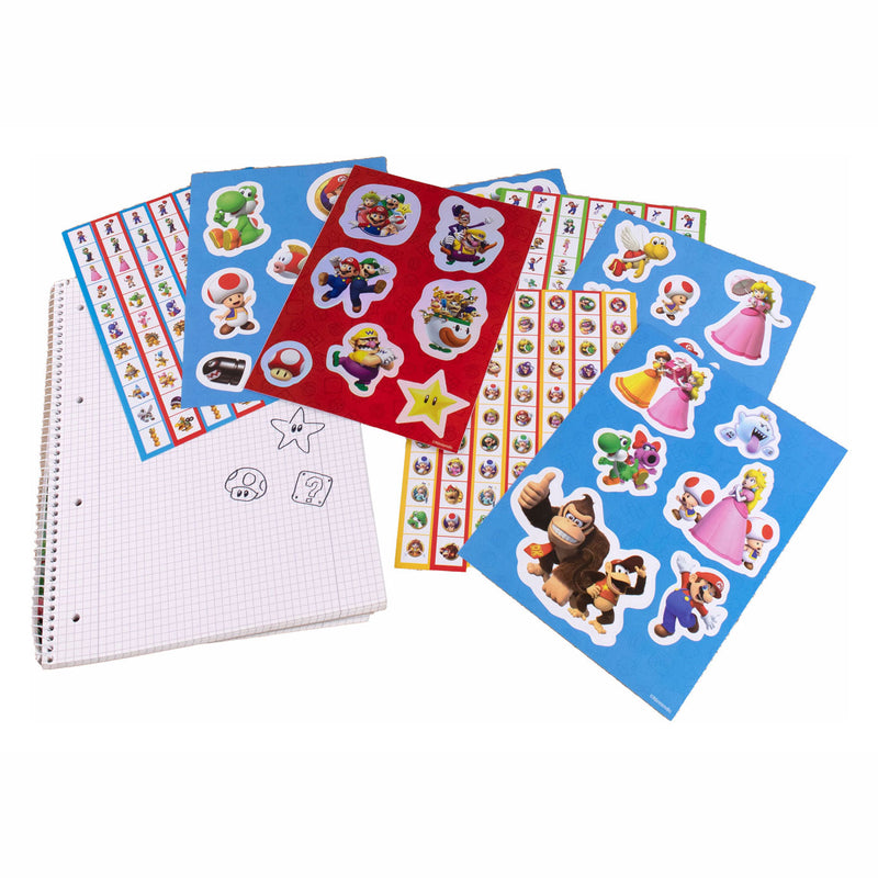 Load image into Gallery viewer, Merkloos sans marque super mario stickers

