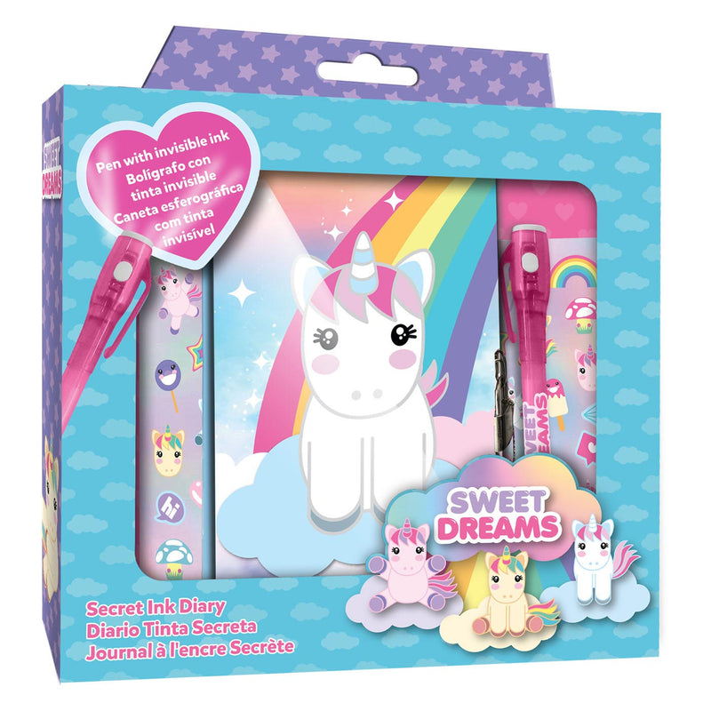 Load image into Gallery viewer, Kids Licensing Dagboek Geheimschrift Pen Sweet Dreams
