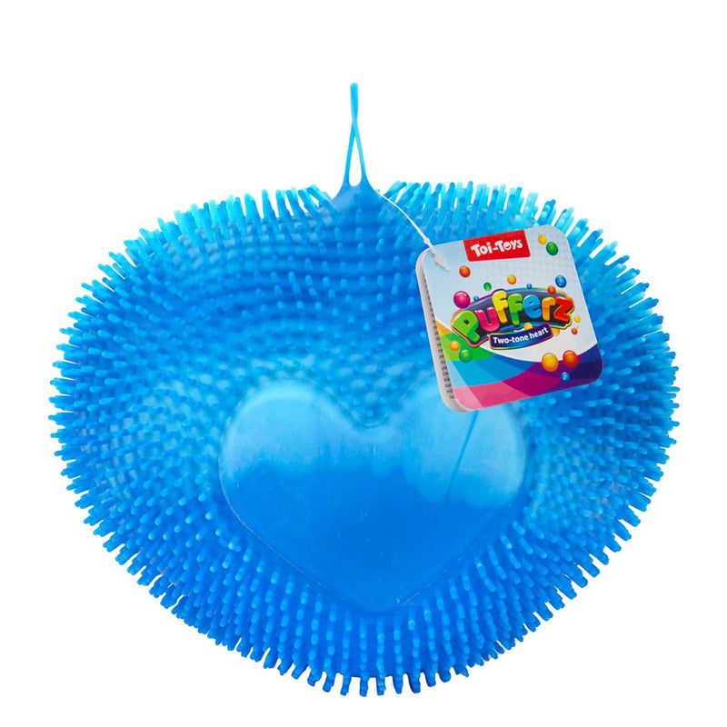 Load image into Gallery viewer, Toi-toys pufferz pufferbal twotone hart 19cm 200gr 3 assorti
