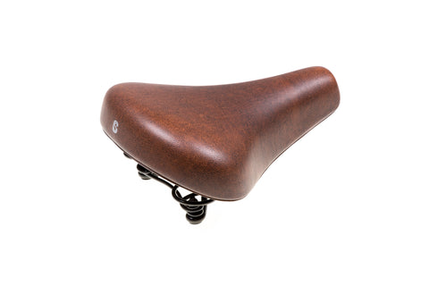 Selle Comfort saddle City Foam brown. Vacuum sealed, including sling (workshop packaging).