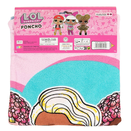 Lol surprise poncho, 55x110cm