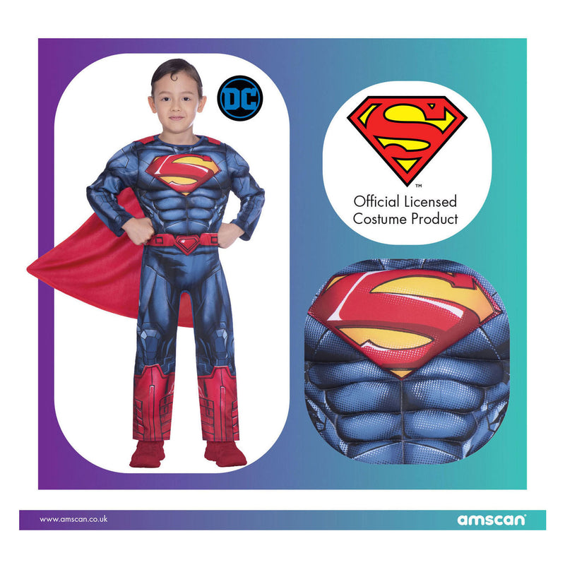 Load image into Gallery viewer, Kinderkostuum Superman Classic, 4-6 jaar
