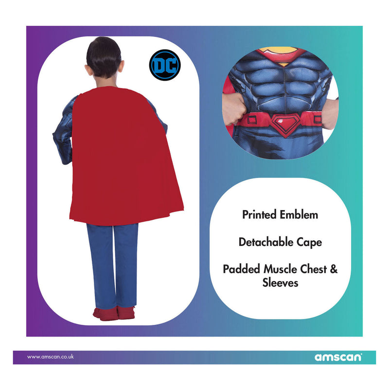 Load image into Gallery viewer, Kinderkostuum Superman Classic, 4-6 jaar

