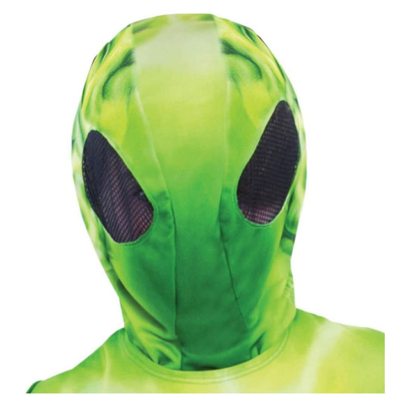 Load image into Gallery viewer, Kinderkostuum alien groen, 4-6 jaar
