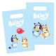 Uitdeelzakjes papier bluey, 8st.