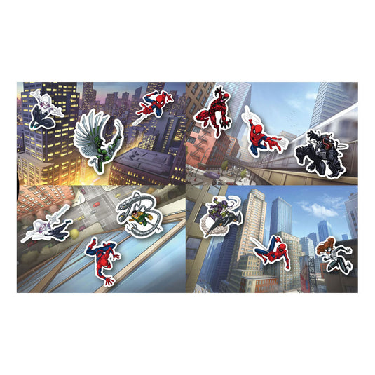 Stickerset spiderman, 140dlg.
