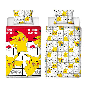 Pokémon pokemon pikachu icon dekbedovertrek, 140x200cm