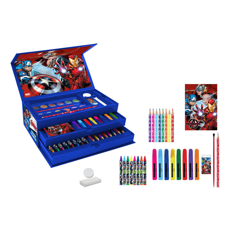 Load image into Gallery viewer, Kleurkoffer Avengers Blauw
