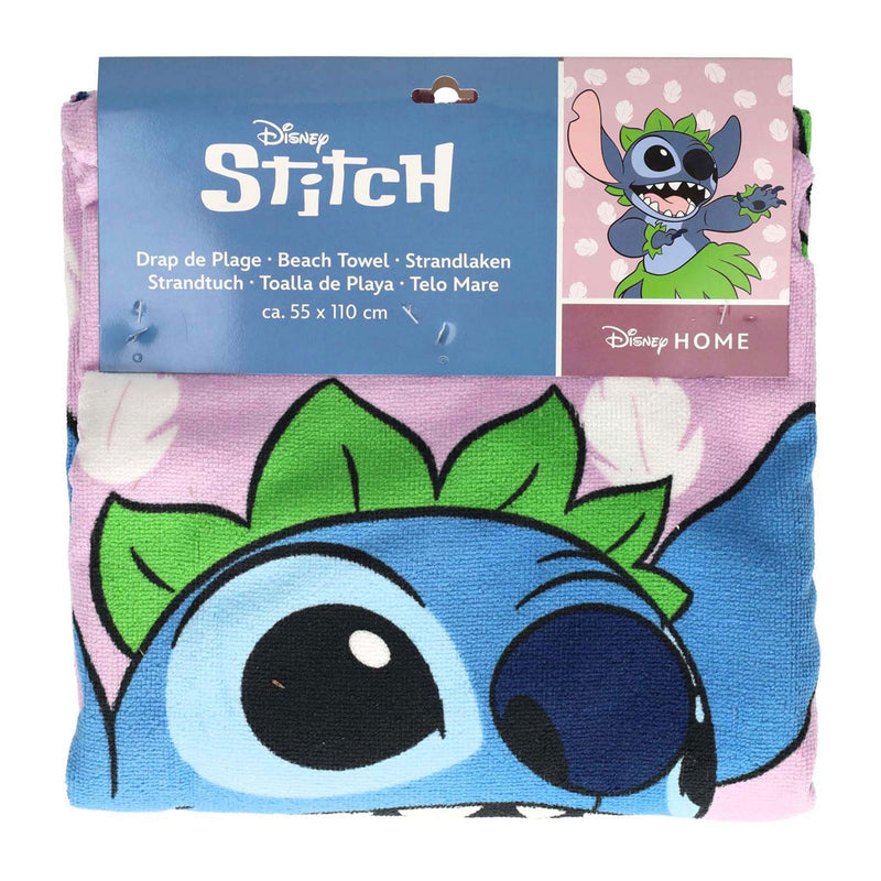 Load image into Gallery viewer, Puch handdoek poncho stitch lila 55x110cm
