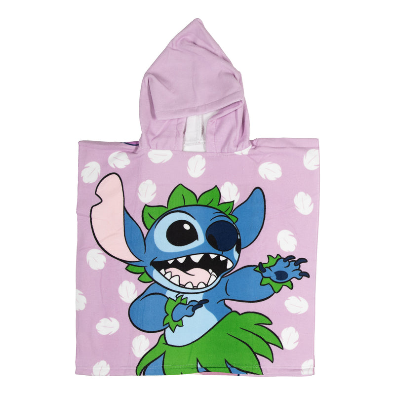 Load image into Gallery viewer, Puch handdoek poncho stitch lila 55x110cm
