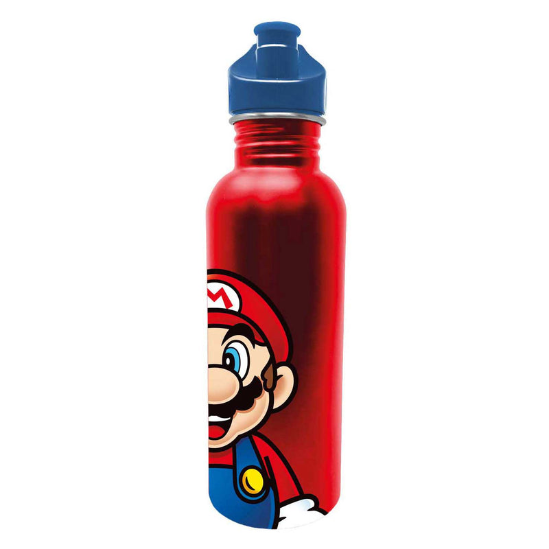 Load image into Gallery viewer, Super mario metalen drinkfles 700ml

