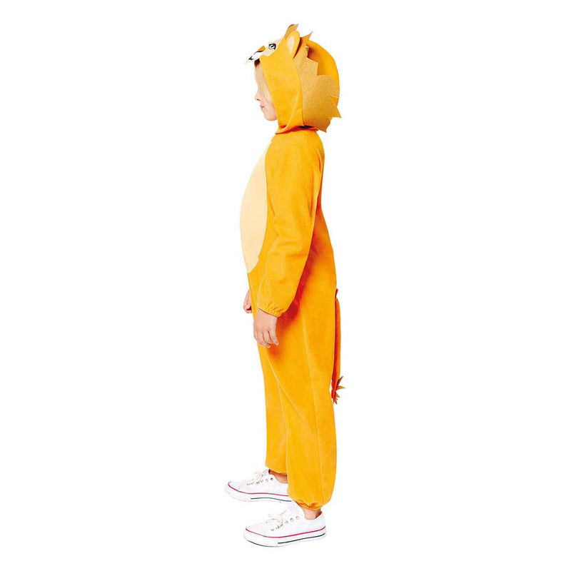 Load image into Gallery viewer, Kinderkostuum leeuw onesie - 4-6 jaar
