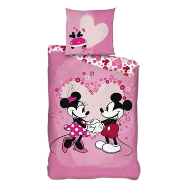 Mickey minnie dekbedovertrek - 140x200 cm