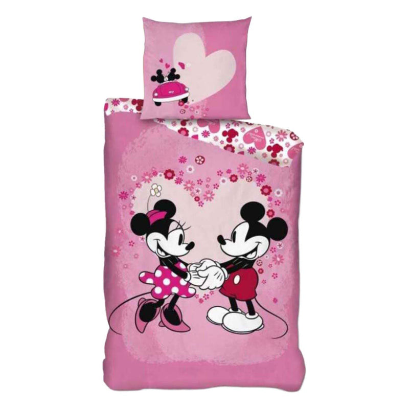 Load image into Gallery viewer, Mickey minnie dekbedovertrek - 140x200 cm
