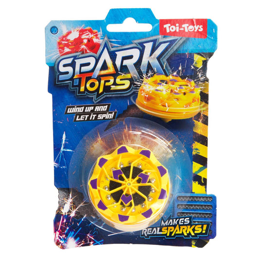 Toi-toys fun opwindtol sparks met vuursteen 4ass