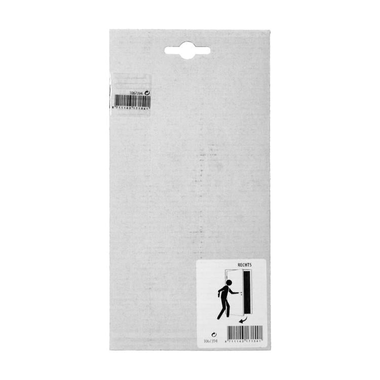 Load image into Gallery viewer, Yale 1067394 - 3 paumellen inox mat zwart afger.hoek rechts 80x80mm | 4 stuks
