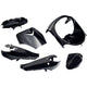 Edge plaatset 6-delig voor peugeot vivacity tot bouwjaar 2008 - zwart metallic