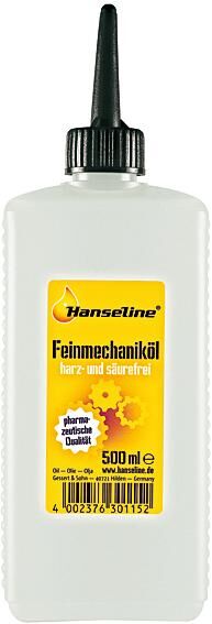 Hanseline onderhoudsolie mechanics oil 500ml