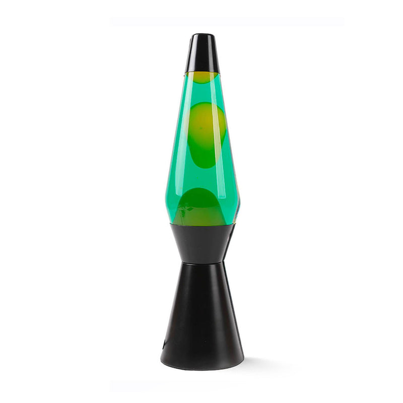 Load image into Gallery viewer, Itotal lavalamp zwart groen, 40cm
