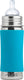 Pura speenfles 325 ml - plasticvrij - drinkfles - voorkomt maagkrampen - vaatwasserbestendig - inclusief siliconen speen, reisdop en sleeve - top is verwisselbaar - veelzijdig - aqua