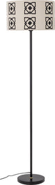Bloomingville - selita vloerlamp - zwart - metaal