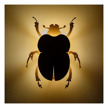 Van tjalle en jasper - kever wandlamp