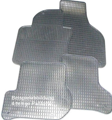 Schönek voetmat rubber mats shape 4 piece vw golf vii sv