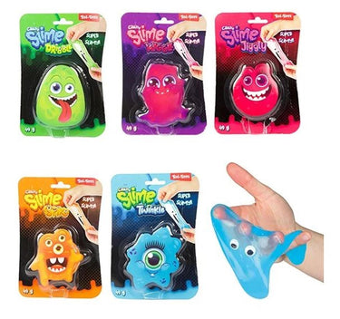 Toi-toys toi toys crazy slime slijm monster unikleur met oogjes