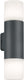 Trio hoosic - wandlamp - antraciet - excl. 2x e27 28w - buitenverlichting - ip44