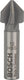 Bosch - conische verzinkboor hss met 5 boorplaatjes, din 335 12,0 mm, m6, 40 mm, 8 mm