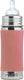 Pura speenfles 325 ml - plasticvrij - drinkfles - voorkomt maagkrampen - vaatwasserbestendig - inclusief siliconen speen, reisdop en sleeve - top is verwisselbaar - veelzijdig - rose