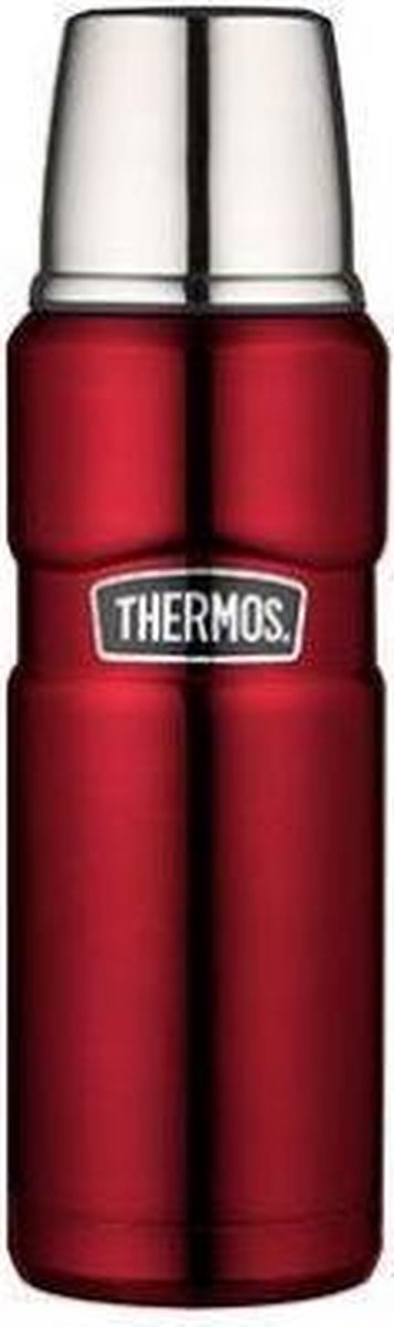 Thermos king fles - 0,47 liter - rood