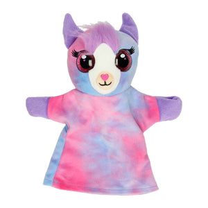 Pluche handdier alpaca
