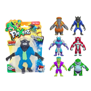 Toi-toys fun kneedfiguur -flexerz- 16cm rekbaar 6ass